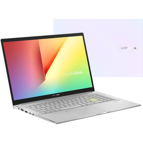 Asus VivoBook S15 S531 S533FA-DS74-WH 15.6" Notebook - Full HD - 1920 x 1080 - Intel Core i7 i7-10510U 1.80 GHz - 16 GB Total RAM - 512 GB SSD - Windows 10 Home - Intel UHD Graphics - In-plane Switching (IPS) Technology - Front Camera/Webcam - IEEE 802.11