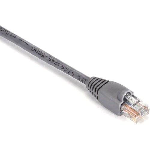 Black Box Cat. 5E UTP Patch Cable - RJ-45 Male - RJ-45 Male - 10ft - Gray
