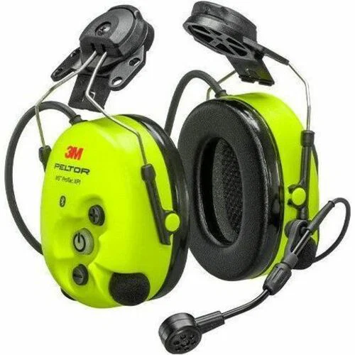 Peltor WS ProTac XPI Headset - Stereo - AUX - Wired/Wireless - Bluetooth - Over-the-head - Binaural - Ear-cup - Noise Cancelling Microphone - Bright Yellow