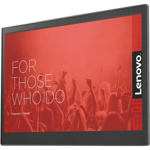 Lenovo inTOUCH156B 15.6" LCD Touchscreen Monitor - 16:9 - 15.6" LCD Touch Panel Monito with hardened glass front and antimicrobial 1920x1080, 450nits, HDMI and USB-C, 15.6" Kiosk and POS Display