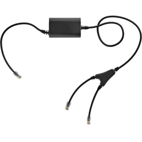 EPOS Cisco Cable for Electronic Hook Switch CEHS-CI 04 - 4.92 ft RJ-45/RJ-9 Phone Cable for Phone, Headset, Electronic Hook Switch - First End: 1 x RJ-45 Network - Male, 1 x RJ-9 Phone - Male - Second End: 1 x RJ-9 Phone - Male