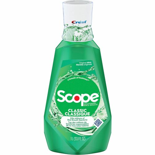 Crest Mouthwash, Scope Classic, 1.06 qt, Mint
