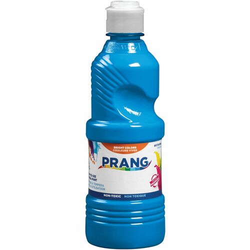 Prang Tempera Paint, Ready-to-Use, Turquoise Blue, 16 fl oz, AP Nontoxic