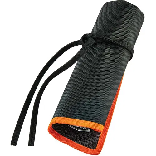 Ergodyne Carrying Case, Roll-Up, Arsenal, 14 Pockets, 26.5" W x 16.5" H, 1680D Ballistic Polyester, Water-Resistant, Black