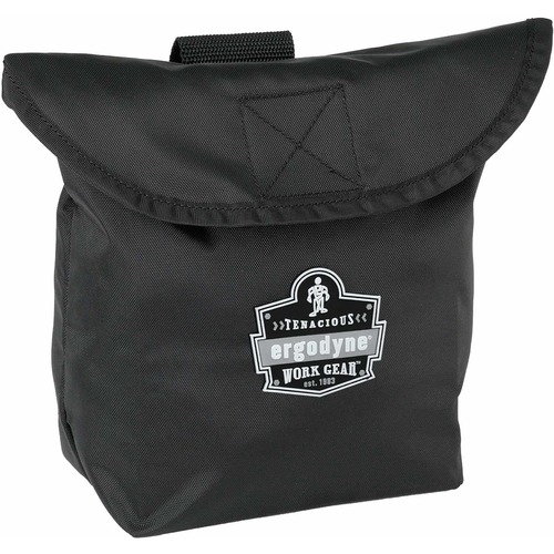 Ergodyne Arsenal Respirator Waist Pack, 420D Nylon, Black, 4" W x 12.5" D x 11" H, for Full Mask Respirator