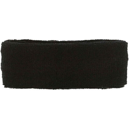 Ergodyne Chill-Its Sweatband, Black Terrycloth, Absorbent, Elastic No-Slip, 24/CT