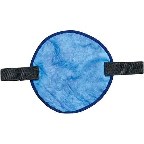 Ergodyne Safety Hat Replacement Pad, Chill-Its, Evaporative Cooling PVA, 0.5" W x 9.5" H, Blue, Fits Most Hard Hats, 6/CT