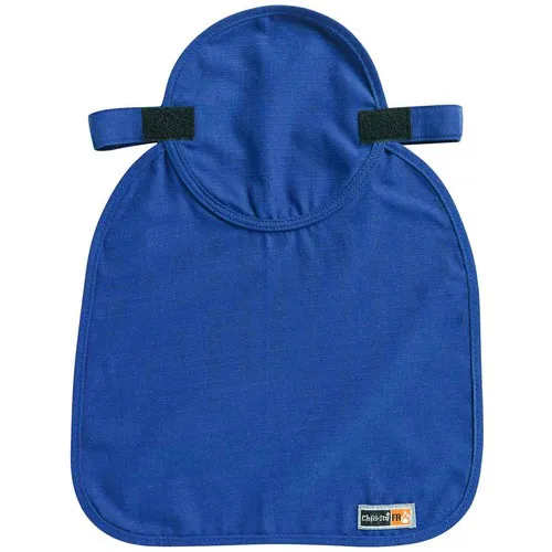Ergodyne Hard Hat Pad, Chill-Its, Neck Shade, Evaporative Cooling, Flame-Resistant, Modacrylic/Cotton, Blue, 9.5" H, 6/CT
