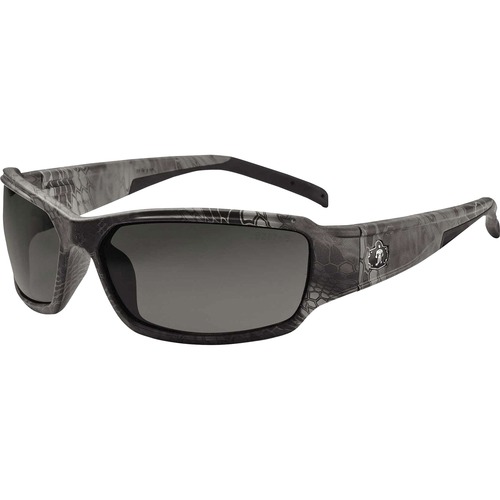 Ergodyne Thor Safety Glasses, Kryptek Typhon Smoke Lens, Polarized Nylon Frame, Impact Resistant