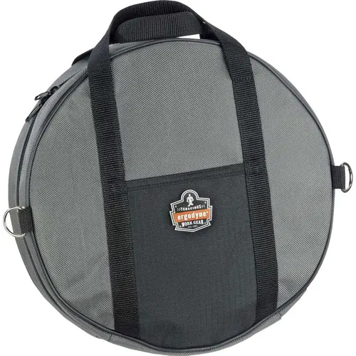 Ergodyne Arsenal Carrying Case, 14" W x 14" D x 1" H, 1680D Ballistic Polyester, Gray, Dual-Webbing Handles