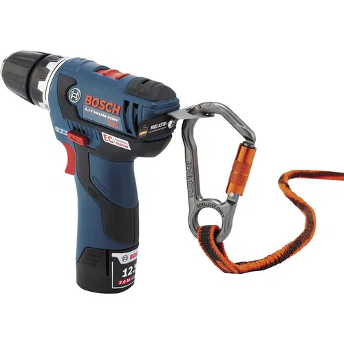 Ergodyne, Drill & Impact Driver Tool Attachment Point, Squids, Stainless Steel, 6 in W x 0.8 in H, for Cordless Drills/Drivers