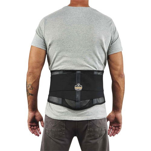 Ergodyne ProFlex Back Support Brace, XXL, Mesh, Lumbar Pad, Breathable, Adjustable