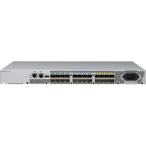 HPE SN3600B 32Gb 24/8 8-port 32Gb Short Wave SFP28 Fibre Channel Switch - 24 Ports - 32 Gbit/s - 24 Fiber Channel Ports - 8 x Total Expansion Slots - Manageable - Rack-mountable - 1U