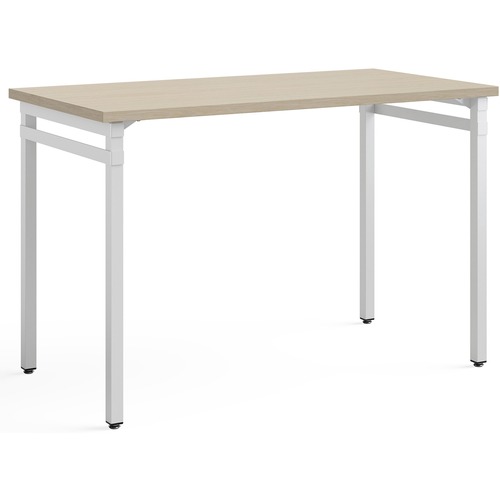 Safco Ready Beige Laminate Home Office Desk - 29.5" Height x 45.5" Width x 23.5" Depth - Finish: Beige - 1 Each