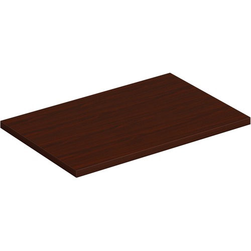 HON Mod Low Credenza Top | 30"W | Traditional Mahogany Finish - 1" Height x 30" Width x 20" Depth - Finish: Traditional Mahogany