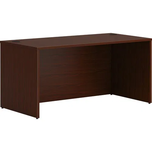 HON Mod Desk Shell, Office, 60" W x 30" D x 29" H, Traditional Mahogany Laminate, Grommet Cable Management, Nonhanded