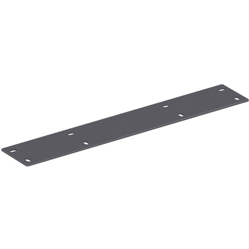 HON Bracket, Mod, Flat 24" Depth, Graphite, for 24" to 30" Worksurfaces