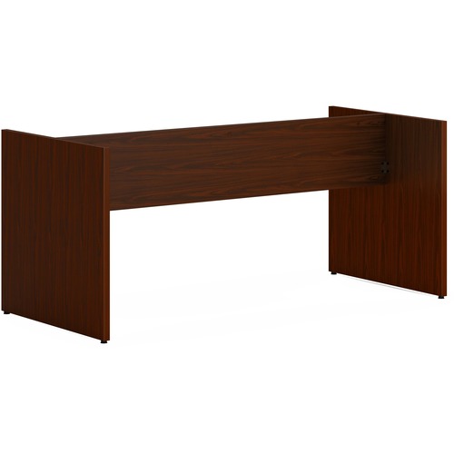 HON Mod Conference Table Base, Traditional Mahogany Laminate, 29.25 in W x 63.5 in D x 28 in H, for 96 in x 42 in Mod Rectangular Tabletop