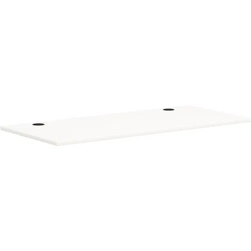 Hon Work Surface, Mod, 66" x 30", Simply White Laminate, Scratch, Spill, Stain Resistant