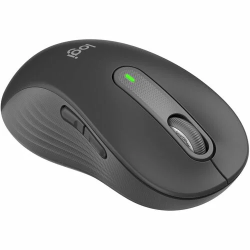 Logitech Signature M650 L Left (Graphite) - Optical - Wireless - Bluetooth/Radio Frequency - Graphite - USB - 2000 dpi - Scroll Wheel - 5 Button(s) - 5 Programmable Button(s) - Large Hand/Palm Size - Left-handed Only