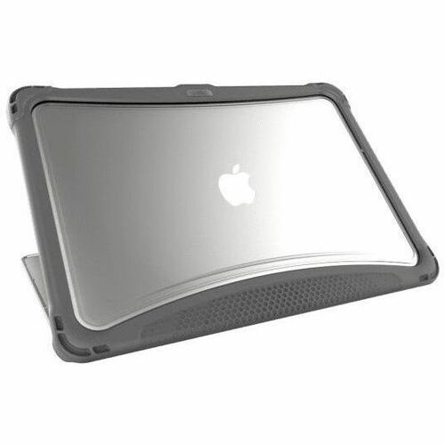 Brenthaven Rugged Carrying Case for 13" Apple MacBook Air - Gray - Impact Absorbing, Impact Resistant, UV Resistant, Yellowing Resistant, Drop Resistant, Scratch Proof - Thermoplastic Polyurethane (TPU), Thermoplastic Polyurethane (TPU) Rubber, Polycarbon