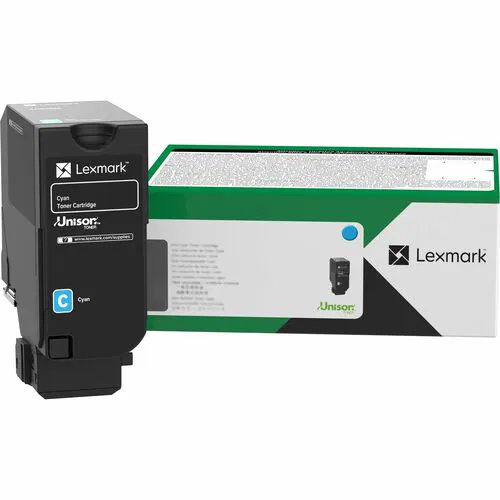 Lexmark 735, (71C10C0) Toner Cartridge, Cyan, 5,000 Page Yield, Return Program, for CS730/CX730/CS735/CX735