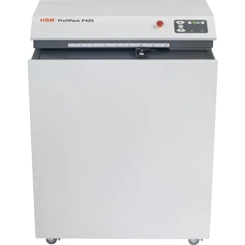 HSM ProfiPack Cardboard Converter/Perforator, Continuous Shredder, 3 per Pass, 2200 W, 43.3 ft/min, 30.3" W x 22.4" D x 40.9" H, White