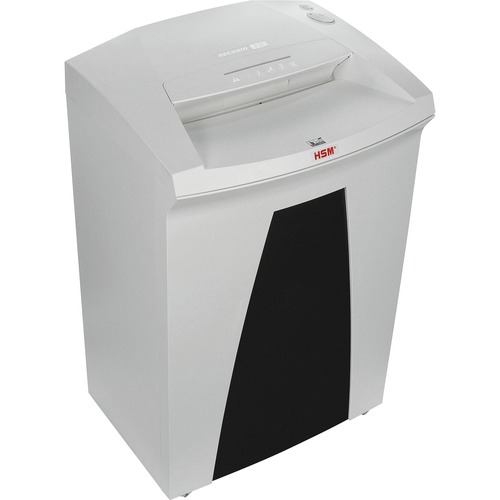 HSM SECURIO Paper Shredder, TAA Compliant, Strip Cut, 30-Sheet Capacity, 0.25" Cut, P-2 Security, Shreds CDs/DVDs/Credit Cards, 21.7 gal Bin