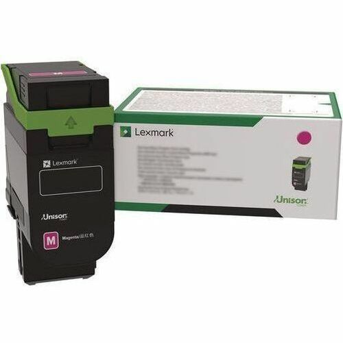 Lexmark (75M10M0) Toner Cartridge, Magenta, 2,000 Page Yield, Unison Toner, Return Program