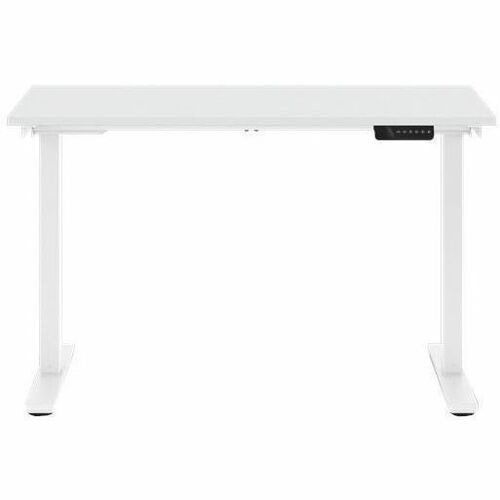 Humanscale EFloat Go 2.0 Work Surface - Height Adjustable - 46" Table Top Width x 23" Table Top Depth - White Laminate, Silver