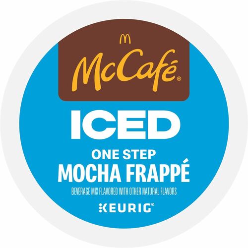 McCafé® K-Cup Iced One-Step Mocha Frappe - Compatible with Keurig Brewer - Ice Coffee - Medium - K-Cup - Mocha Frappé - 20 / Box