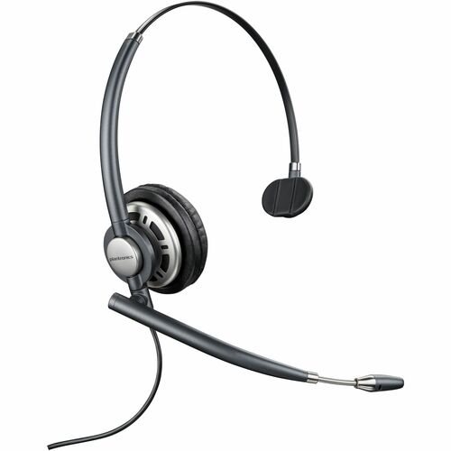 Poly EncorePro HW710 Single Ear Headset +Carry Case +Quick Disconnect TAA - Mono - USB Type A, Quick Disconnect - Wired - 80 Hz to 20 kHz - Over-the-ear, On-ear, Over-the-head - Monaural - Ear-cup - 2.92 ft Cable - Noise Cancelling, Omni-directional Micro