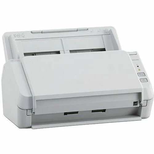 Ricoh ImageScanner SP-1130N Sheetfed Scanner - 600 dpi Optical - Gray - 24-bit Color - 8-bit Grayscale - 30 ppm (Mono) - 30 ppm (Color) - Color, Monochrome, Grayscale Scan - Duplex Scanning - Plastic Card, Embossed Card, Receipt, Legal, Plain Paper - Desk