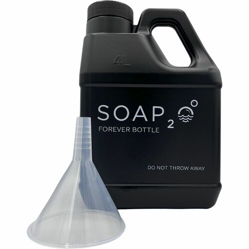 SOAP2O Refillable Forever Soap Bottle - 1 gal Capacity - Refillable - 1Each