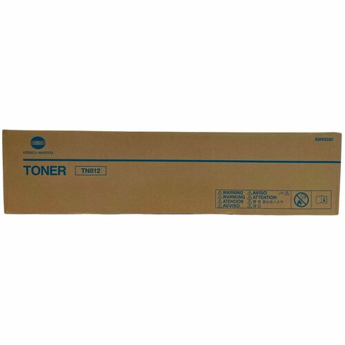 Konica Minolta TN-812 Original Laser Toner Cartridge - Black - 1 Each - 40800 Pages