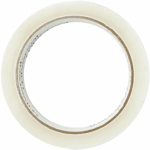 Universal Packaging Tape, 3 in Core, 1.88 in x 60 yd, 2 mil, Clear, Synthetic Rubber Adhesive, Plastic Backing, 6/PK
