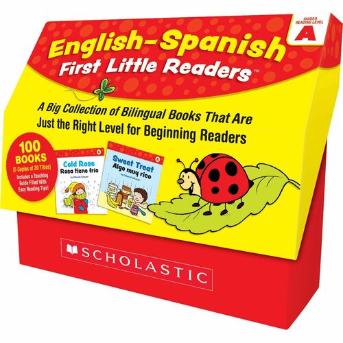Scholastic First Little Readers Book Set Printed Book by Deborah Schecter - 8 Pages - Scholastic Teaching Resources Publication - June 1, 2020 - Book - Grade Preschool-2 - English, Spanish - 5 Copies of 20 Titles/Box