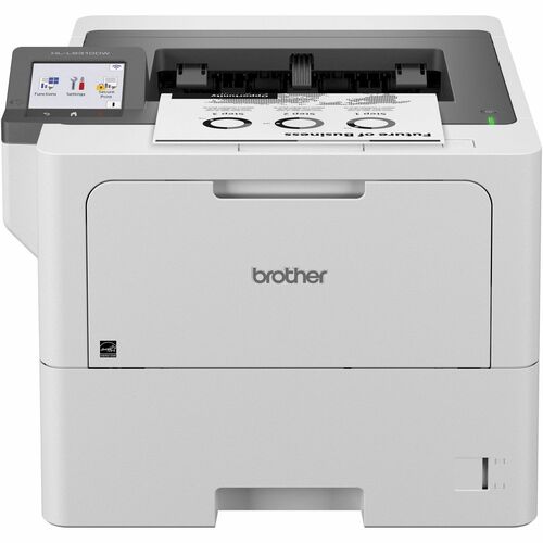 Brother HL-L6310DW Laser Printer, Desktop Wireless, Monochrome, 52 ppm, Automatic Duplex, 620-Sheet Input, Gigabit Ethernet, NFC