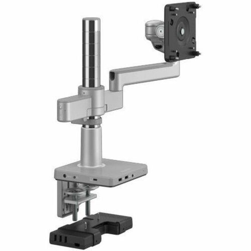 Humanscale M/Flex X2M2-CBWETBETB--12NA Mounting Arm for Monitor - Polished Aluminum, White - Height Adjustable - 2 Display(s) Supported - 100 x 100 - VESA Mount Compatible - Recycled Aluminum