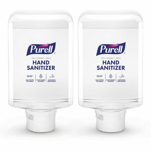 PURELL® Advanced Hand Sanitizer Foam Refill - 1.27 quart - Touchless Dispenser - Kill Germs - Hand, Skin - Clear - Non-drying, Anti-irritant, Fragrance-free, Dye-free, Triclosan-free, Paraben-free, Phthalate-free, Preservative-free, Bio-based, Refilla