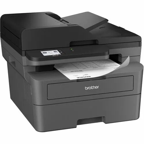 Brother, Laser Multifunction Printer, Monochrome, Wireless, 34 ppm, 1200 x 1200 dpi, 250-Sheet Tray, 50-Sheet ADF, Automatic Duplex