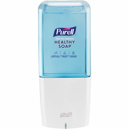 Purell Foam Soap Dispenser, Wall-Mount, Touch-Free, Refillable, 1.27 qt, Battery-Powered (AA), White