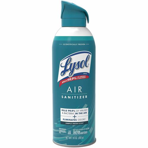 Lysol Air Sanitizer Spray, Simple Fresh, 10 oz