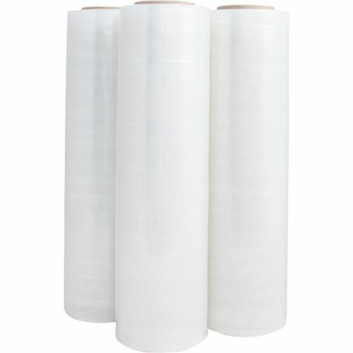 WP Stretch Wrap, Hand-Apply, Pallet-Tite, 15" W x 1500 ft, 80-Gauge LLDPE, Clear, Super-Cling, 4/CT
