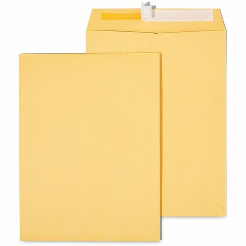 Universal Envelope, Catalog 10 1/2, 28 lb, Peel-Seal Self-Adhesive, Natural Kraft Paper, 100/Box