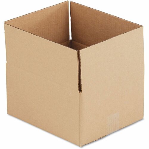Universal Shipping Case, 200-lb Test, 10" W x 12" D x 6" H, Corrugated Kraft, Brown, Flap Closure, 25/BD