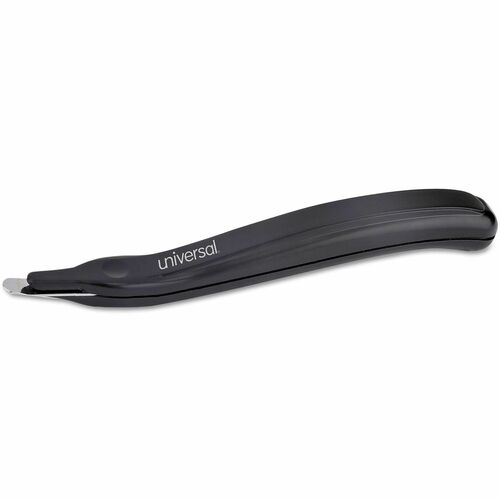 Universal Staple Remover, Wand Style, 6", Black, Metal/Plastic, Comfortable Grip, Built-In Magnet