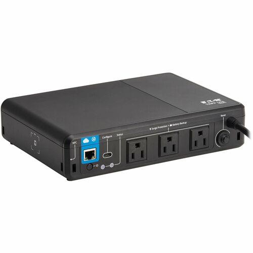 Tripp Lite series BC350RNC 350VA Desktop/Surface/Wall Mountable UPS - Desktop/Surface/Wall Mountable - 8 Hour Recharge - 2 Minute Stand-by - 120 V AC Input - 120 V AC Output - Single Phase - Pulse-width Modulated Sine Wave - USB - 3 x NEMA 5-15R Receptacl