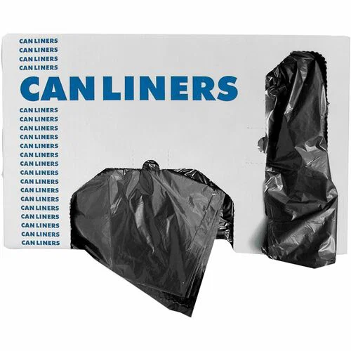 Heritage Trash Bag, 16 Gal, 24" x 32", 0.90 Mil LLDPE, Clear, Star-Bottom Seal, Dual-Dispensing Box, 250/Box