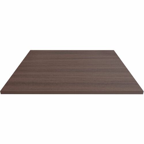 Lorell Tabletop, Hospitality/Conference, Essentials Series, Round 42" x 42" x 1", Espresso Laminate, 3mm PVC Band Edge